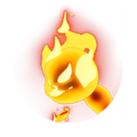 Cheerful Flame Spirit