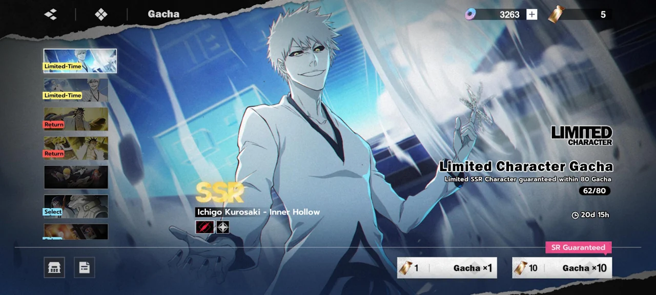 Bleach: Soul Resonance Event Banner