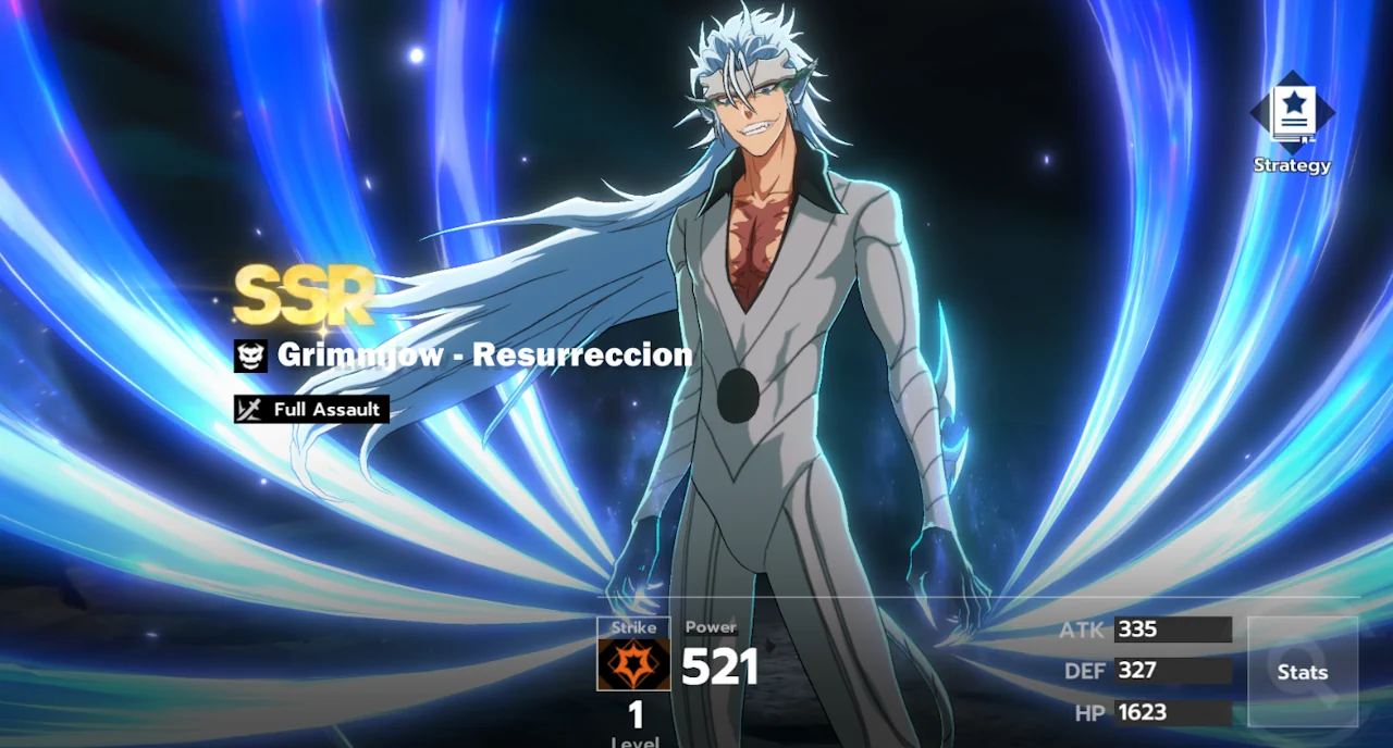 Grimmjow Resurreccion model