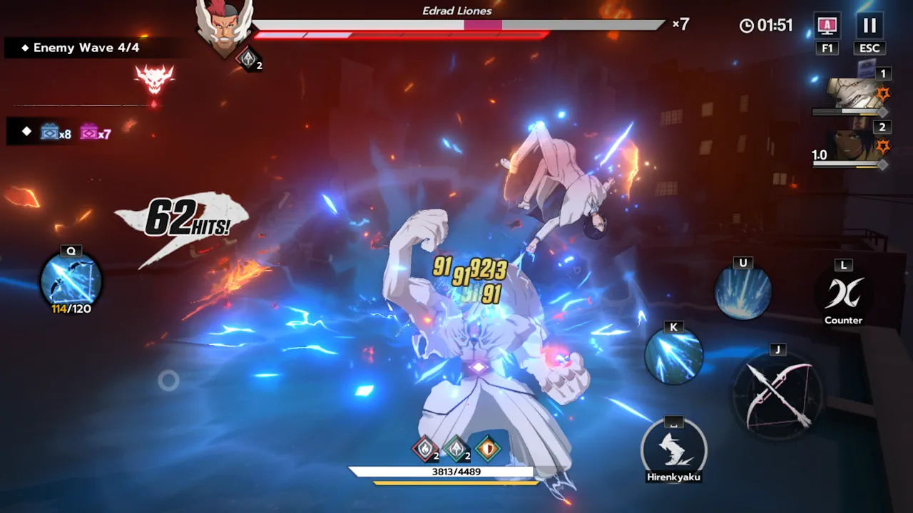 Bleach Soul Resonance Gameplay