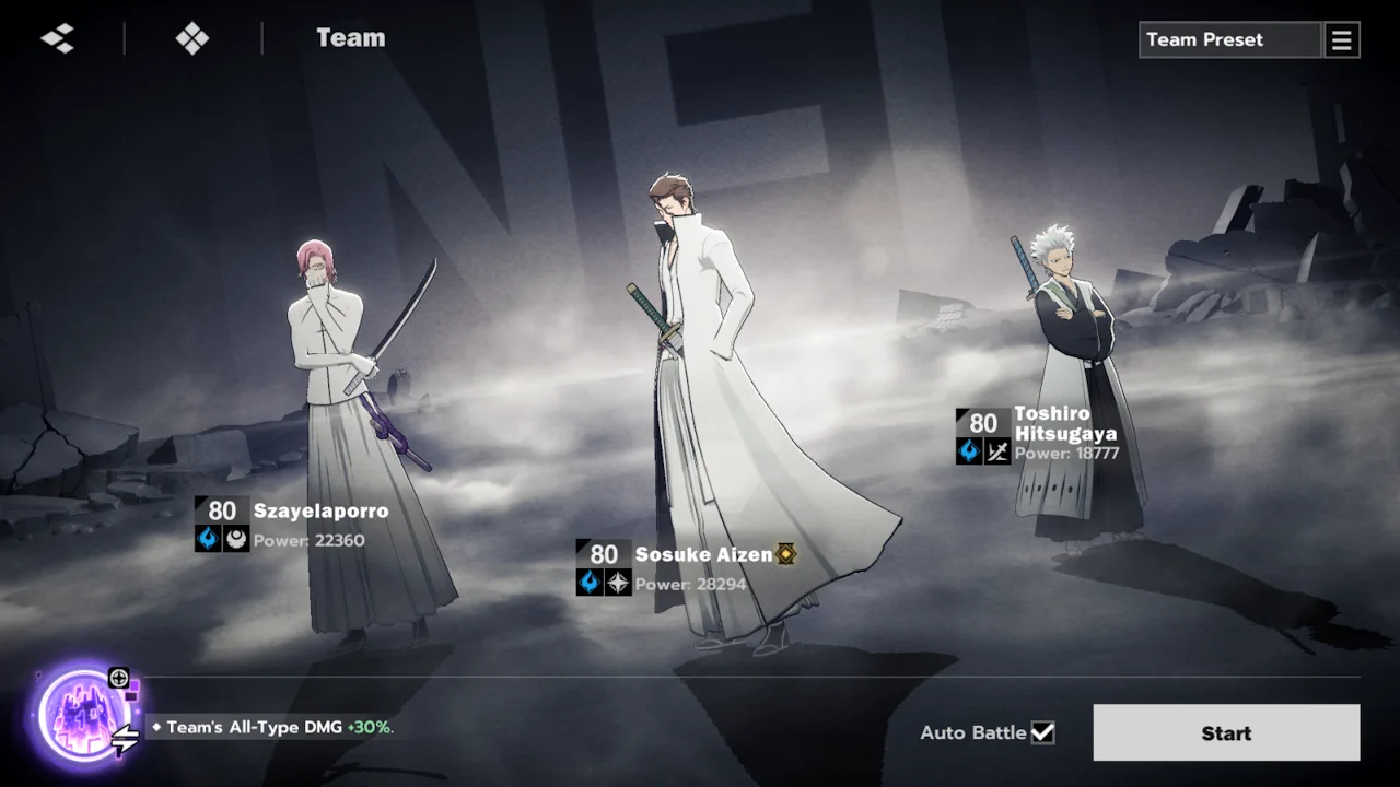 Bleach Soul Resonance Teams