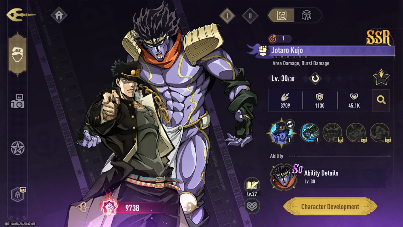 JoJo Golden Spirit