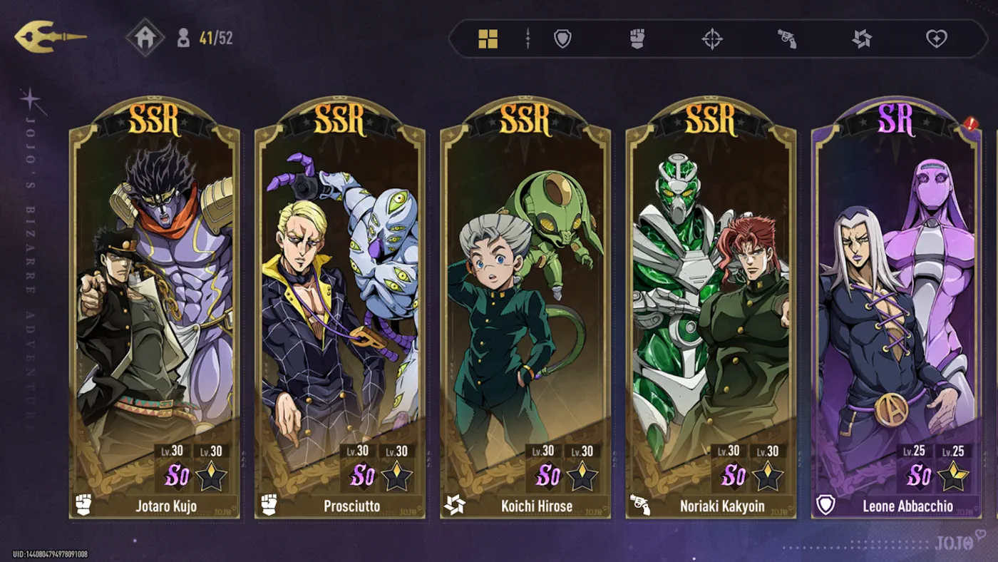 JoJo Golden Spirit