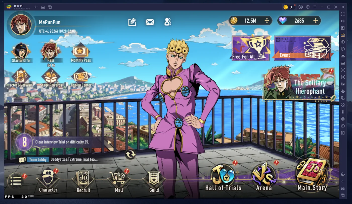 JoJo Golden Spirit PC