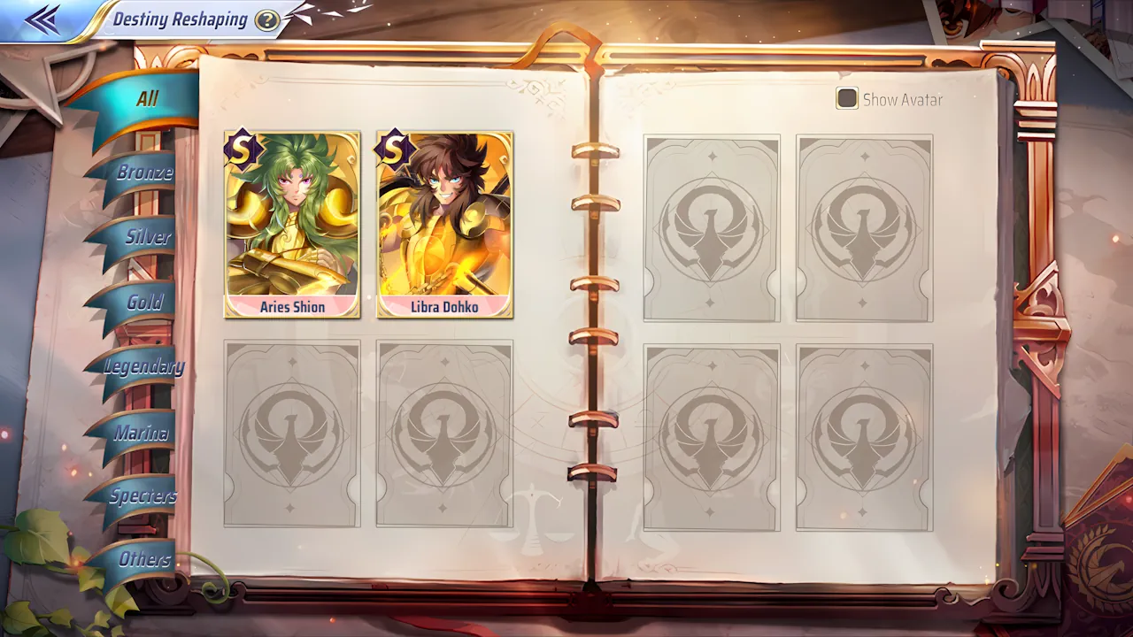 Saint Seiya Awakening Destiny Reshaping